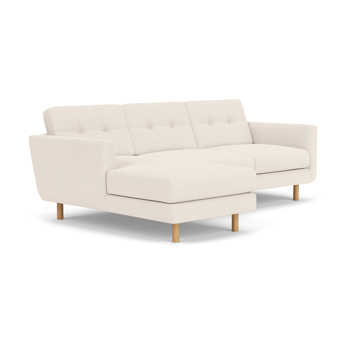 Conrad Boucle Left Chaise Sofa
