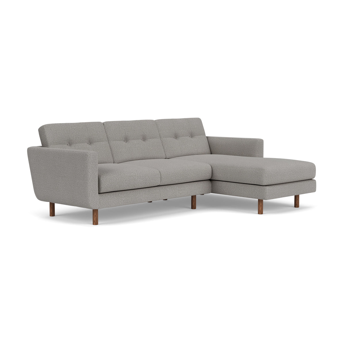 Conrad Boucle Right Chaise Sofa