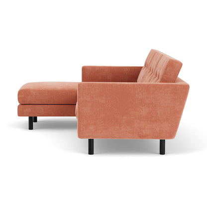 Conrad Fabric Left Chaise Sofa