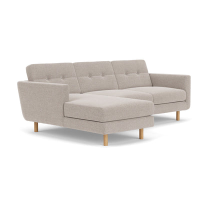 Conrad Fabric Left Chaise Sofa