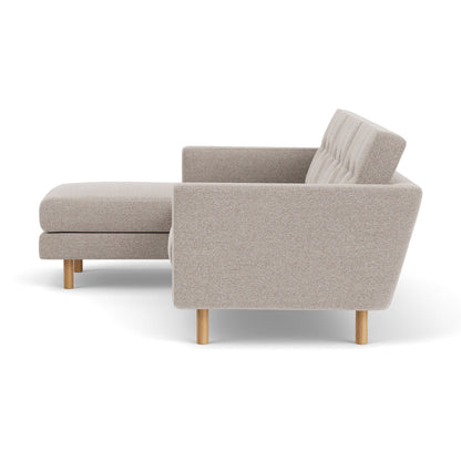 Conrad Fabric Left Chaise Sofa