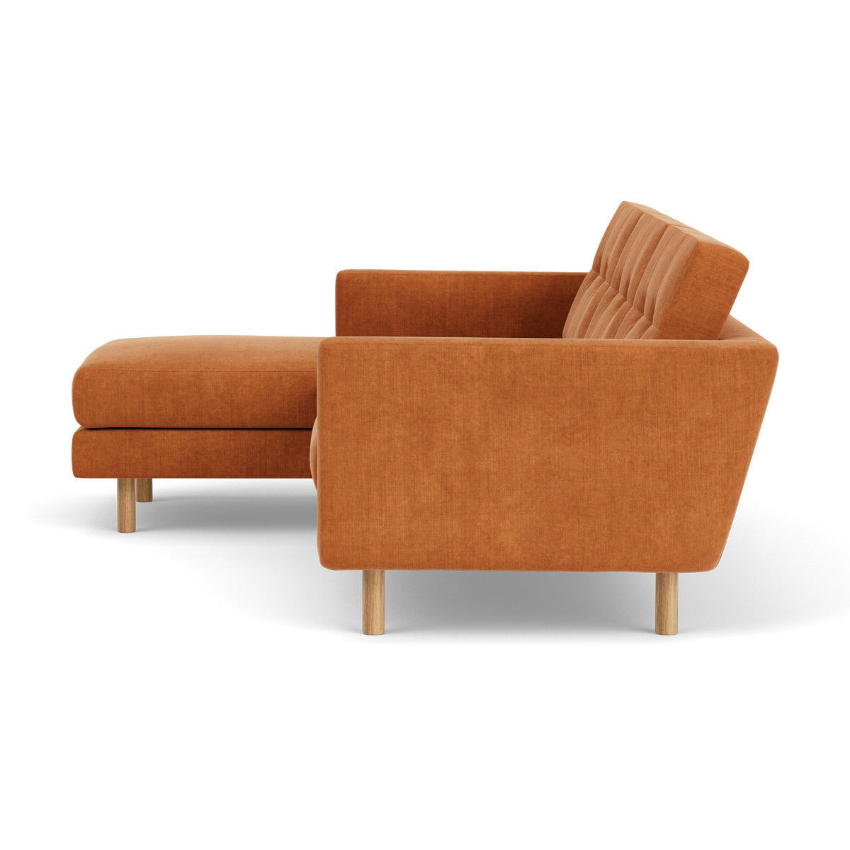 Conrad Fabric Left Chaise Sofa