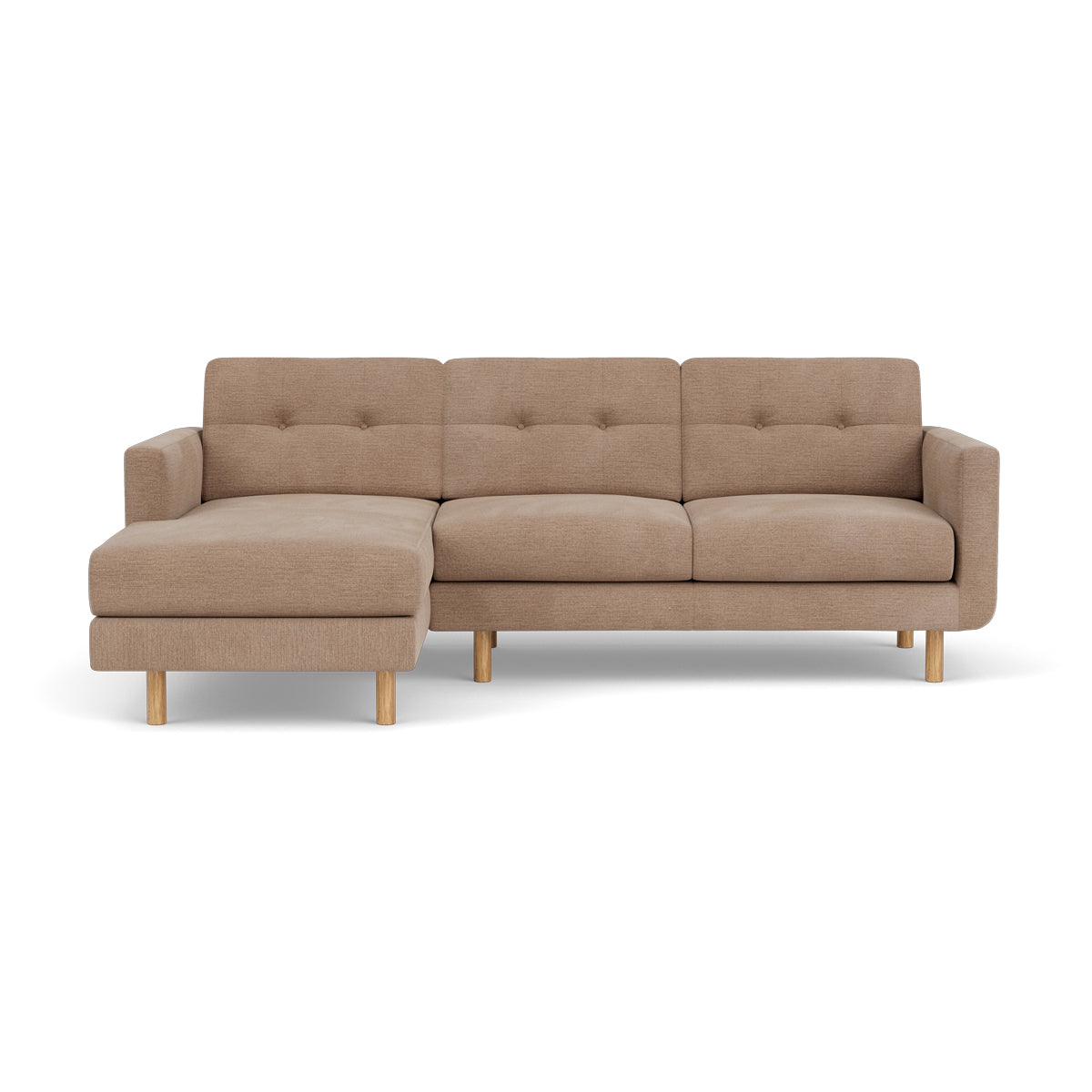 Conrad Fabric Left Chaise Sofa