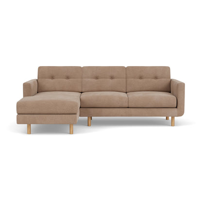 Conrad Fabric Left Chaise Sofa