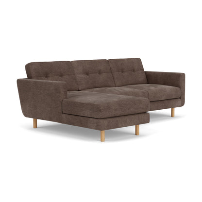 Conrad Fabric Left Chaise Sofa