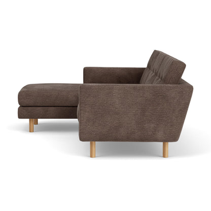 Conrad Fabric Left Chaise Sofa