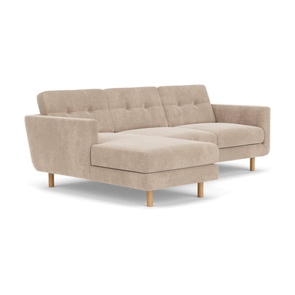 Conrad Fabric Left Chaise Sofa