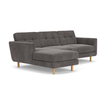 Conrad Fabric Left Chaise Sofa