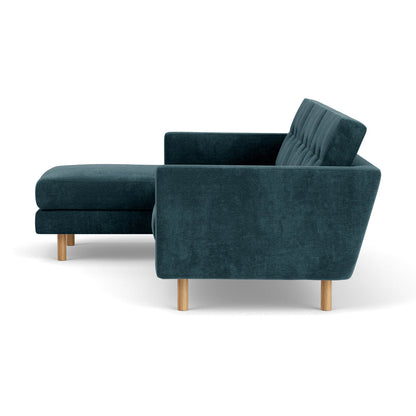 Conrad Fabric Left Chaise Sofa