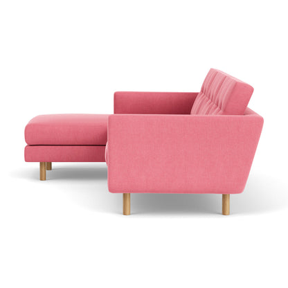 Conrad Fabric Left Chaise Sofa