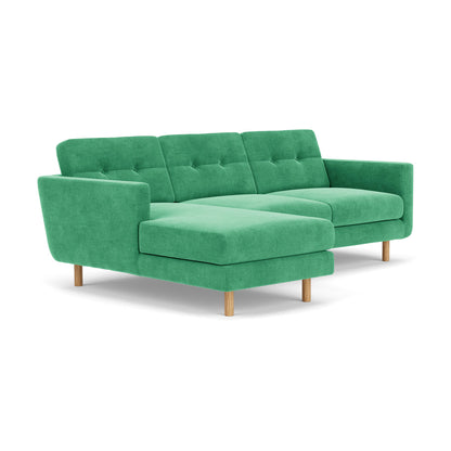 Conrad Fabric Left Chaise Sofa
