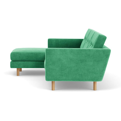 Conrad Fabric Left Chaise Sofa