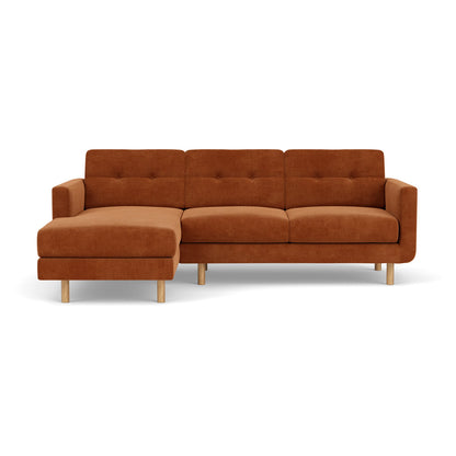 Conrad Fabric Left Chaise Sofa