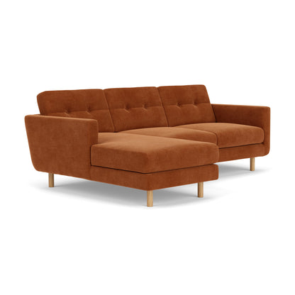 Conrad Fabric Left Chaise Sofa
