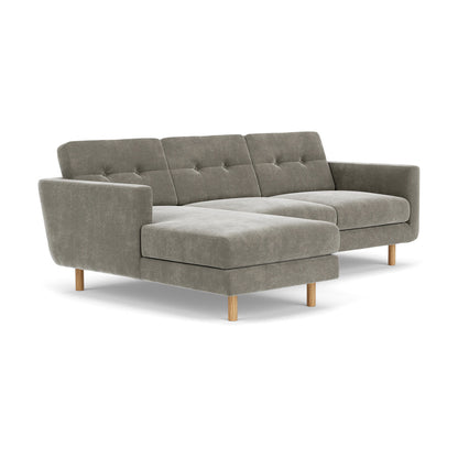 Conrad Fabric Left Chaise Sofa