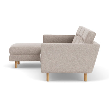 Conrad Fabric Left Chaise Sofa