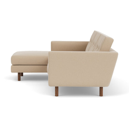 Conrad Fabric Left Chaise Sofa