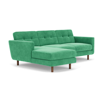 Conrad Fabric Left Chaise Sofa