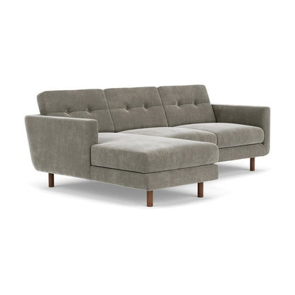Conrad Fabric Left Chaise Sofa