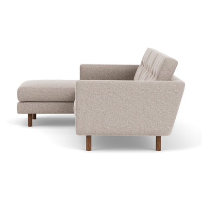 Conrad Fabric Left Chaise Sofa