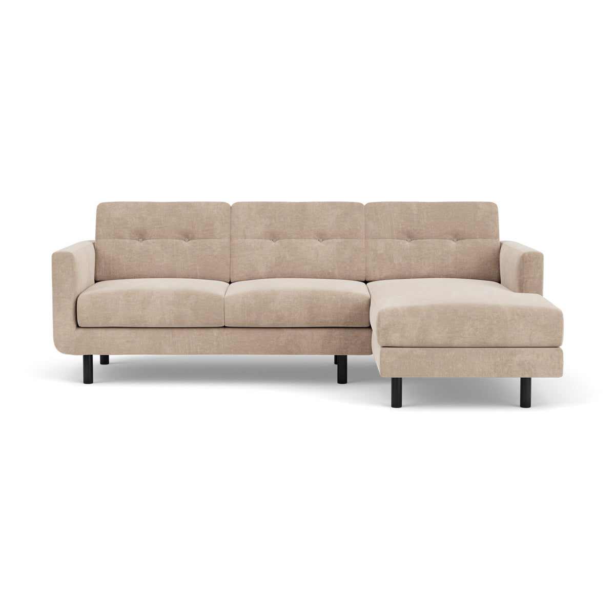 Conrad Fabric Right Chaise Sofa