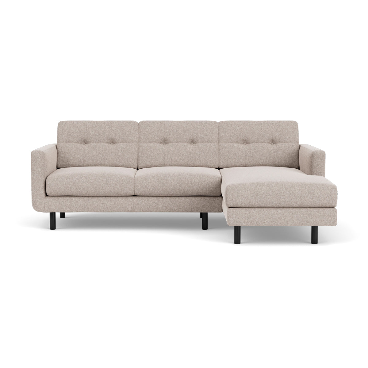 Conrad Fabric Right Chaise Sofa