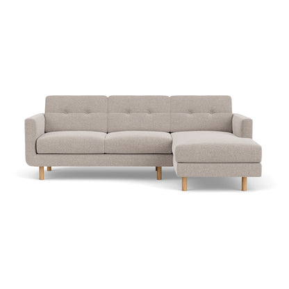 Conrad Fabric Right Chaise Sofa