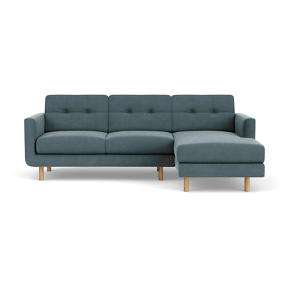Conrad Fabric Right Chaise Sofa