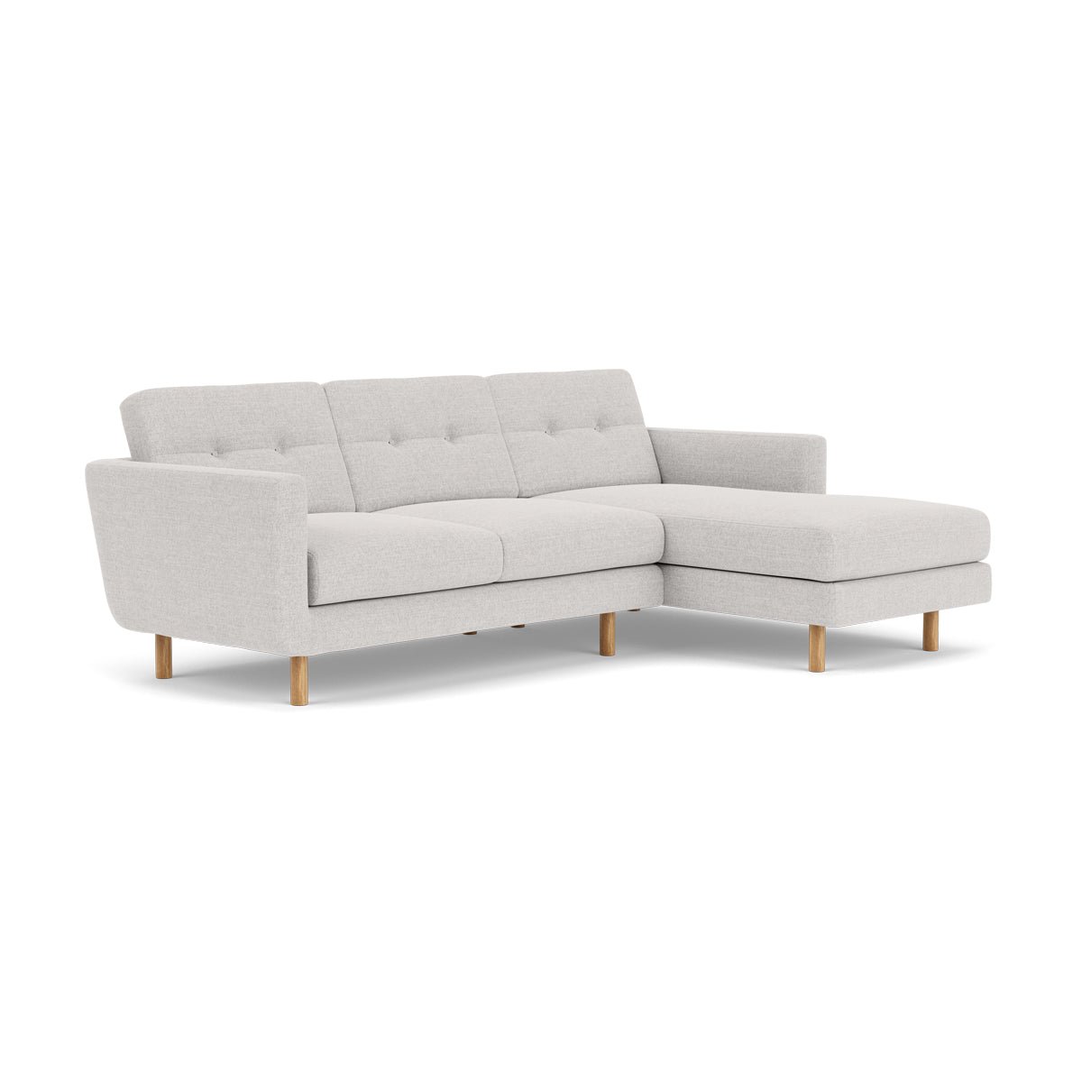 Conrad Fabric Right Chaise Sofa