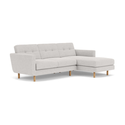 Conrad Fabric Right Chaise Sofa