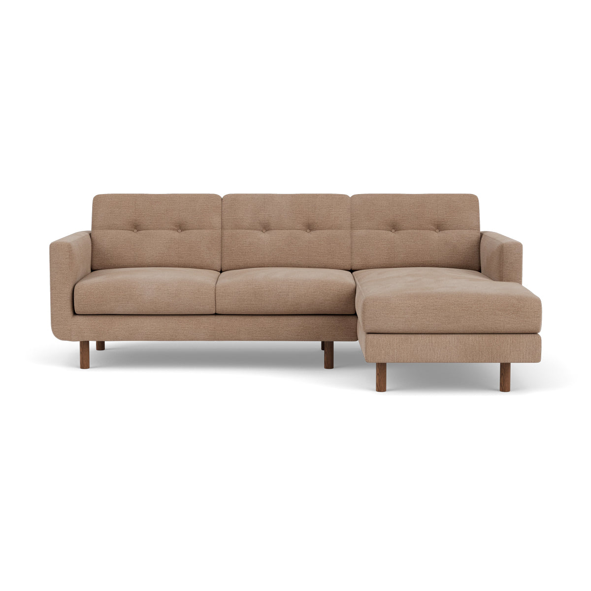 Conrad Fabric Right Chaise Sofa