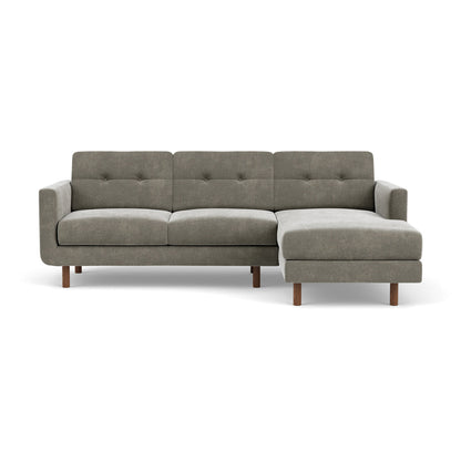 Conrad Fabric Right Chaise Sofa