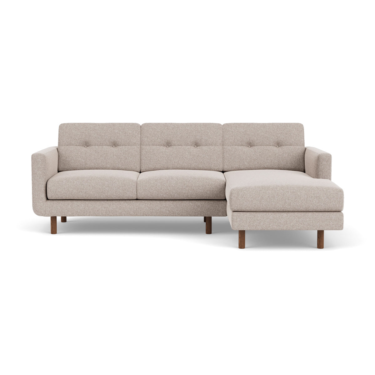 Conrad Fabric Right Chaise Sofa