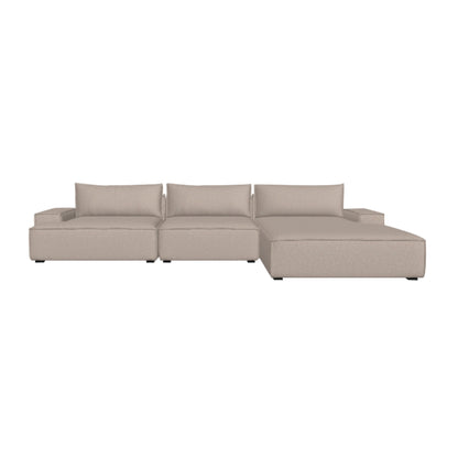 Daphne 3 Seater Modular Right Chaise Sofa