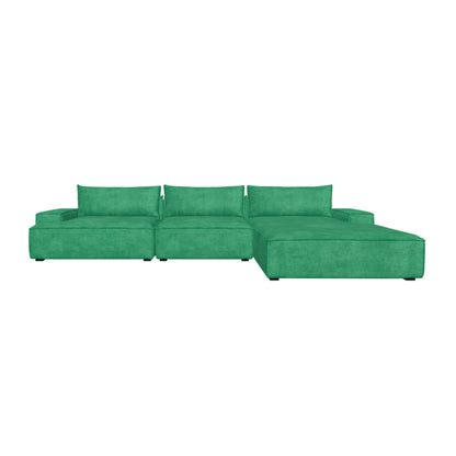 Daphne 3 Seater Modular Right Chaise Sofa