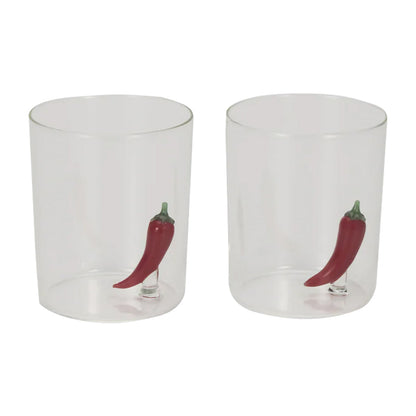 Chilli Gobeletes (Red, Set of 2)