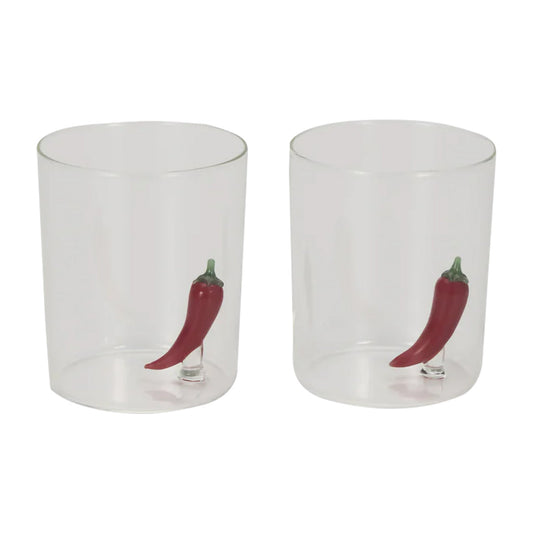 Chilli Gobeletes (Red, Set of 2)