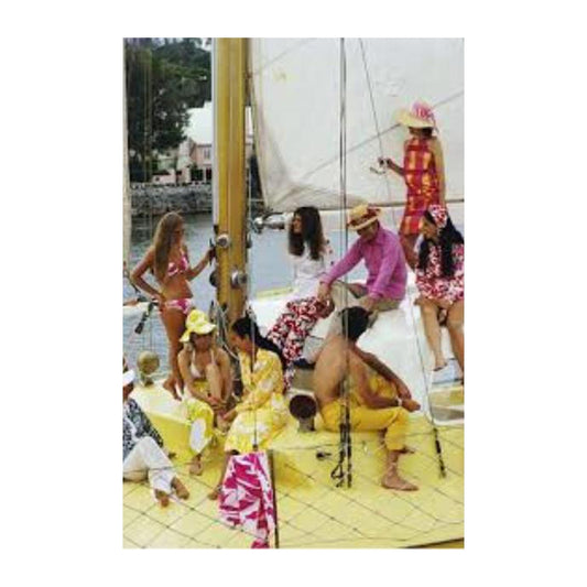 Colorful Crew Print