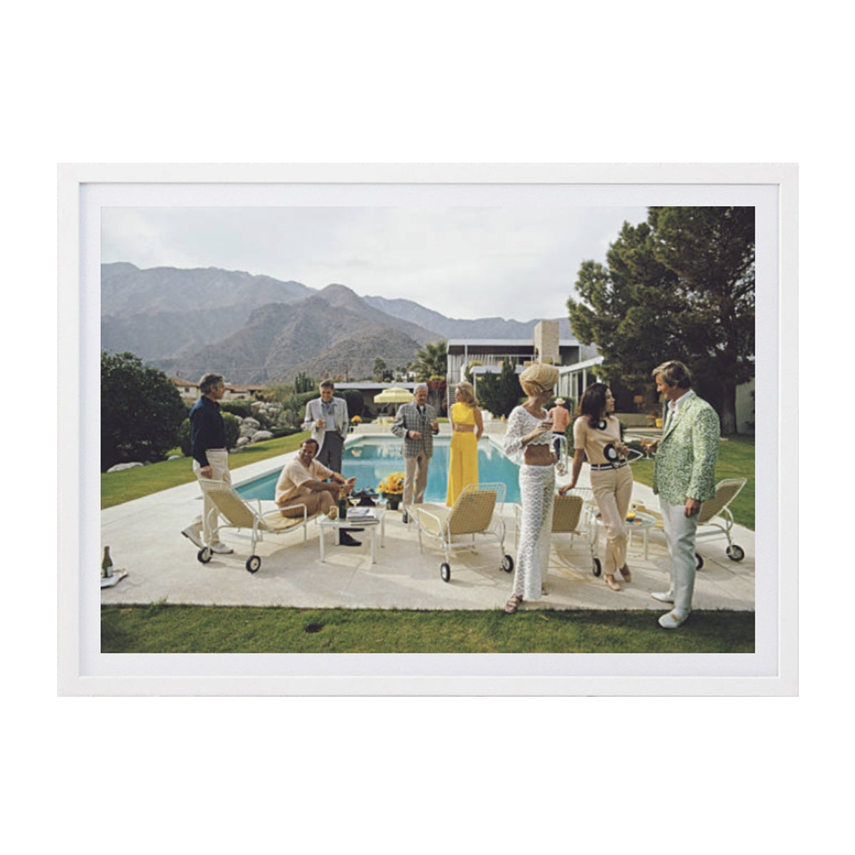 Desert House Party 2 Print