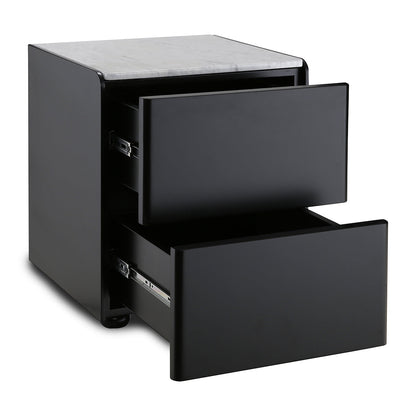 Delta Marble Bedside Table