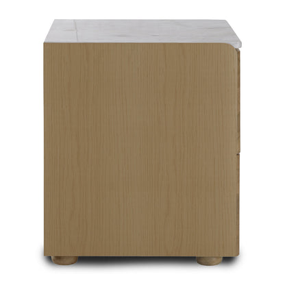Delta Marble Bedside Table