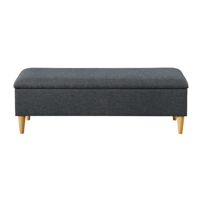 Charlotte Fabric Storage Bench