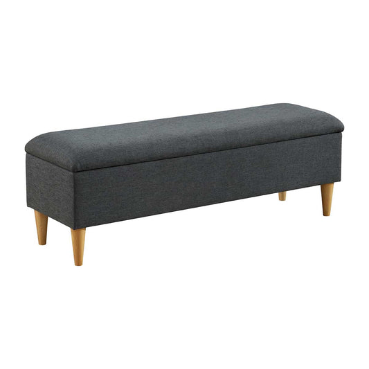 Charlotte Fabric Storage Bench