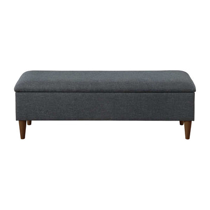 Charlotte Fabric Storage Bench
