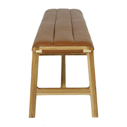Aura Leather Bench