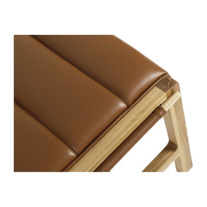 Aura Leather Bench
