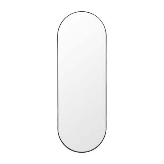 Bjorn Oval Mirror (Black)