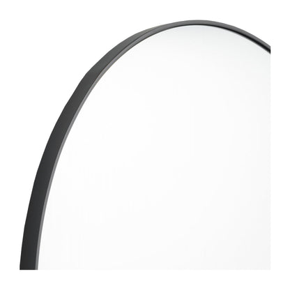 Bjorn Round Mirror (Black)