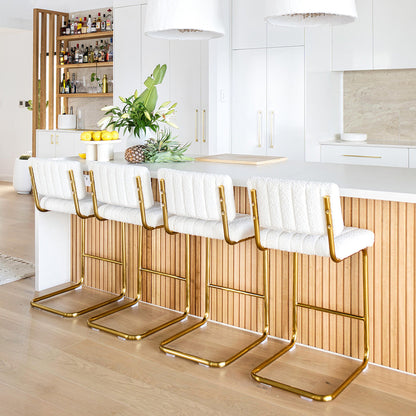 Blake Boucle Bar Stool